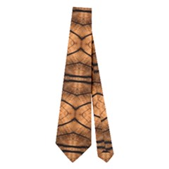 Faux Animal Print Pattern Neckties (two Side) 