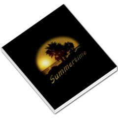 Sunset Scene At The Coast Of Montevideo Uruguay Small Memo Pads