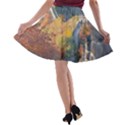 GREAT WALL OF CHINA 1 A-line Skater Skirt View2
