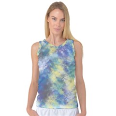 Abstract #17 Women s Basketball Tank Top