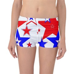 The Patriot 2 Reversible Boyleg Bikini Bottoms by SugaPlumsEmporium