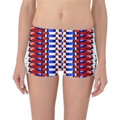 The Patriotic Flag Boyleg Bikini Bottoms by SugaPlumsEmporium