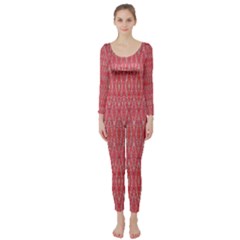 Six Long Sleeve Catsuit