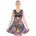 Ragdoll Scraps V-Neck Sleeveless Dress View1