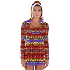 Egypt Star Women s Long Sleeve Hooded T-shirt