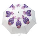 Funny Fruit Face Head Character Folding Umbrellas View1