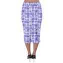 Pastel Purple Midi Pencil Skirt View2