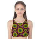 Sunroses Mixed With Stars In A Moonlight Serenade Tank Bikini Top View1