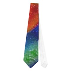 Tie Dye Flower Neckties (one Side) 