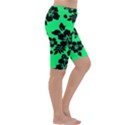 Dark Lime Hawaiian Cropped Leggings  View3