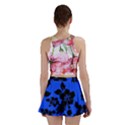 Dark Blue Hawaiian Mini Skirt View2