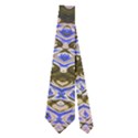 Pattern Tile Blue White Green Neckties (Two Side)  View2
