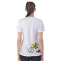 Let s Give Bees A Chance, Man! Women s Sport Mesh Tee View2