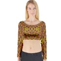 APART ART Long Sleeve Crop Top View1