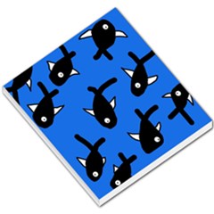 Cute Fishes Small Memo Pads by Valentinaart