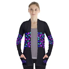 Purple Fish Women s Open Front Pockets Cardigan(p194)