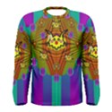 Flower Mice In Peace Balls Pop Art Men s Long Sleeve Tee View1