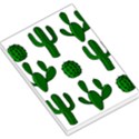 Cactuses pattern Large Memo Pads View1