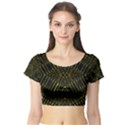 Yyyyyyyyyry Short Sleeve Crop Top (Tight Fit) View1