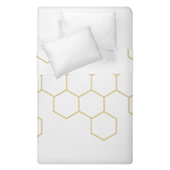 Honeycomb Pattern Graphic Design Duvet Cover (single Size)