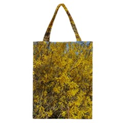 Nature, Yellow Orange Tree Photography Classic Tote Bag by yoursparklingshop