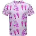 Unicorns & Icecreams In Mallow Wildflower Men s Cotton Tee View1
