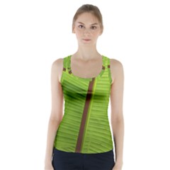 Ensete Leaf Racer Back Sports Top