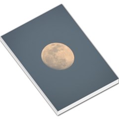 The Moon And Blue Sky Large Memo Pads