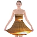 Summer Sunset Strapless Bra Top Dress View1