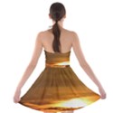 Summer Sunset Strapless Bra Top Dress View2