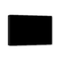 Black color design Mini Canvas 6  x 4  View1