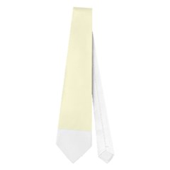 Yellow Color Design Neckties (one Side) 