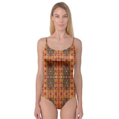 Ronald Hand Print Camisole Leotard 