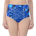 Network Connection Structure Knot High-Waist Bikini Bottoms View1