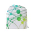 Network Connection Structure Knot Drawstring Pouches (Extra Large) View2