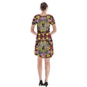 Queen Design 456 Short Sleeve V-neck Flare Dress View2