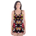 Queen Design 456 Skater Dress Swimsuit View1