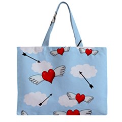 Love Hunting Zipper Mini Tote Bag by Valentinaart