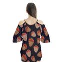 Chocolate strawberries pattern Flutter Tees View2
