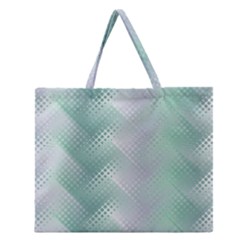 Background Bubblechema Perforation Zipper Large Tote Bag by Amaryn4rt