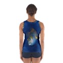 Fish Blue Animal Water Nature Women s Sport Tank Top  View2