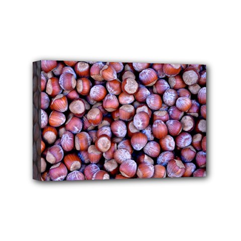 Hazelnuts Nuts Market Brown Nut Mini Canvas 6  X 4 