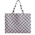 Geometric Pattern Zipper Mini Tote Bag View1