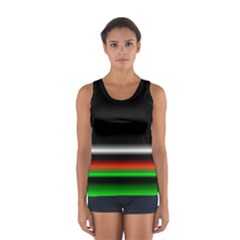 Colorful Neon Background Images Women s Sport Tank Top 