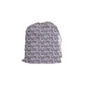 Welcome Letters Pattern Drawstring Pouches (Small)  View1