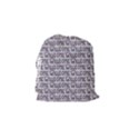 Welcome Letters Pattern Drawstring Pouches (Small)  View2