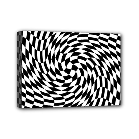 Whirl Mini Canvas 7  X 5 