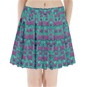 Peace And Freedom Over The Sea Of Softness Pleated Mini Skirt View1