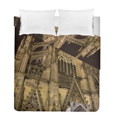 Cologne Church Evening Showplace Duvet Cover Double Side (full/ Double Size)
