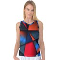3d And Abstract Women s Basketball Tank Top View1